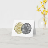 Eclipse-Faltkarte Karte (Gelbe Blume)