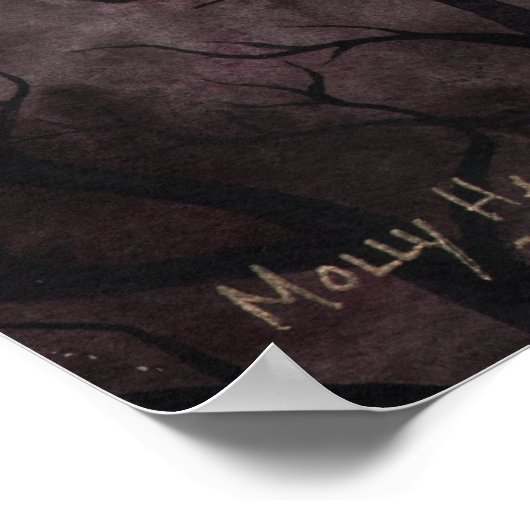 Eclipse Fantasy Fairy Poster Print (Ecke)