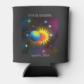 Eclipse Flare 04.08.24 Total Solar Eclipse USA Dosenkühler (Vorderseite)