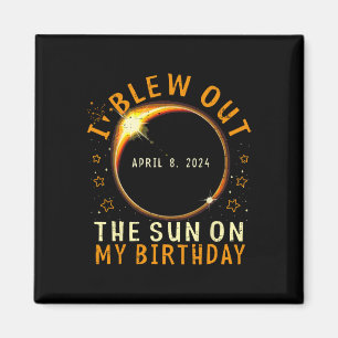 Eclipse Geburtstag habe ich die Sonne am Geburtsta Magnet