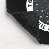 Eclipse - Gesamtsolares Eclipse - Stand 2024 Mousepad (Ecke)