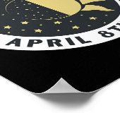 Eclipse - Gesamtsolares Eclipse - Stand 2024 Poster (Ecke)