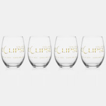 Eclipse goldenes himmlisches Andenken