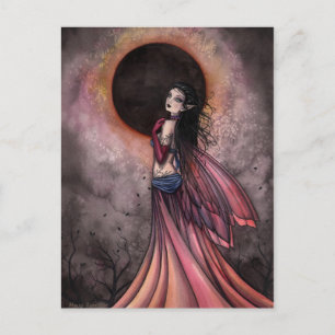 Eclipse Gothic Fairy Postkarte