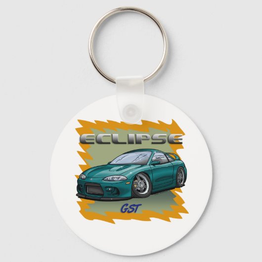Eclipse_Green Schlüsselanhänger (Vorderseite)