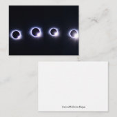 Eclipse insgesamt mitteilungskarte (Vorne/Hinten)