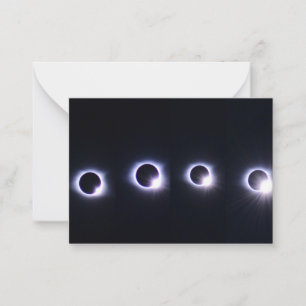 Eclipse insgesamt mitteilungskarte