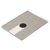 Eclipse-Linienmuster Notizblock (Linke Seite)