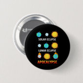 Eclipse Lunar Eclipse Apokalypse Button (Vorne & Hinten)