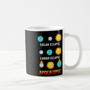 Eclipse Lunar Eclipse Apokalypse Kaffeetasse