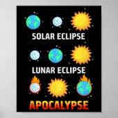 Eclipse Lunar Eclipse Apokalypse Poster (Vorne)