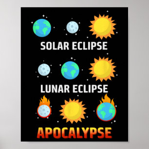 Eclipse Lunar Eclipse Apokalypse Poster