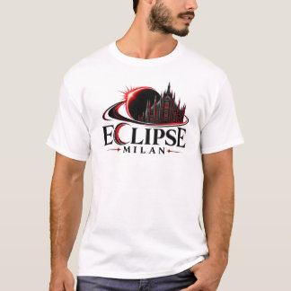 Eclipse Mailand Tourismus – Mailand Reise T-Shirt