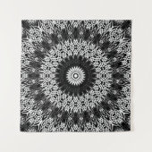 Eclipse Mandala 2 Wandteppich (Vorderseite (Horizontal))