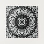 Eclipse Mandala Wandteppich (Vorderseite)