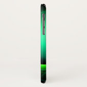 ECLIPSE MONOGRAM Lebendes schwarzes Grün Case-Mate iPhone Hülle (Hinten/Links)