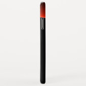 ECLIPSE MONOGRAM Lebendes schwarzes Rosa Case-Mate iPhone Hülle (Hinten/Rechts)