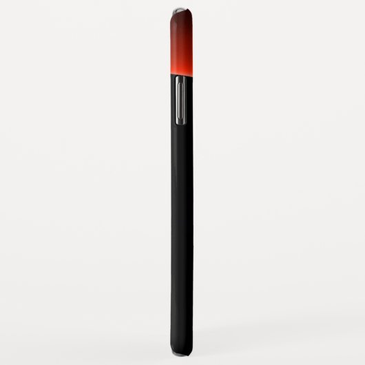 ECLIPSE MONOGRAM Lebendes schwarzes Rosa Case-Mate iPhone Hülle (Hinten/Rechts)