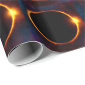 Eclipse Moon Sun Twilight Geschenkpapier (Rolleneckpunkt)