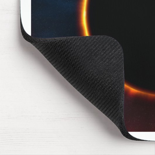 Eclipse Moon Sun Twilight Mousepad (Ecke)