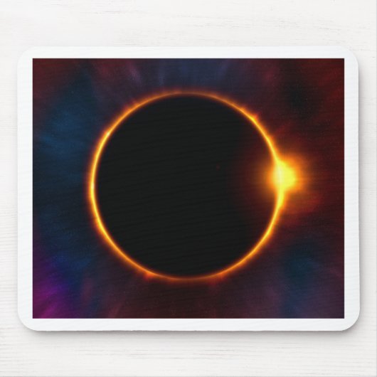 Eclipse Moon Sun Twilight Mousepad (Vorne)