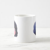 Eclipse of Dreams: Celestial Watercolor Kaffeetasse (Mittel)