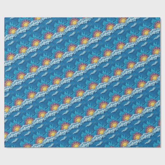 Eclipse of Duskborn Suns Geschenkpapier (Flach)