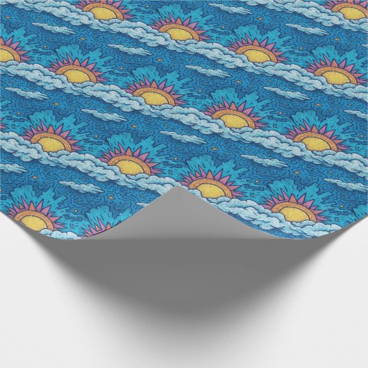 Eclipse of Duskborn Suns Geschenkpapier (Ecke)