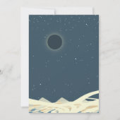 Eclipse of Sun Art mit "Schlangen" Einladung (Vorderseite)