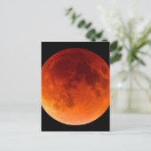 Eclipse of the Blood Moon Postkarte (Stehend Vorderseite)