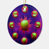 Eclipse of the Green Star Keramik Ornament (Links)