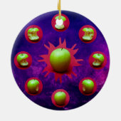 Eclipse of the Green Star Keramik Ornament (Hinten)