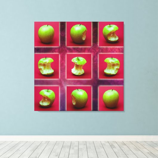 Eclipse of the Green Star Leinwanddruck (Insitu (Holzboden))