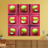 Eclipse of the Green Star Leinwanddruck (Insitu (Wohnzimmer))