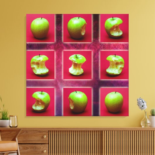 Eclipse of the Green Star Leinwanddruck (Insitu (Wohnzimmer))