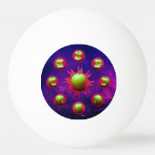 Eclipse of the Green Star Tischtennisball (Rückseite)