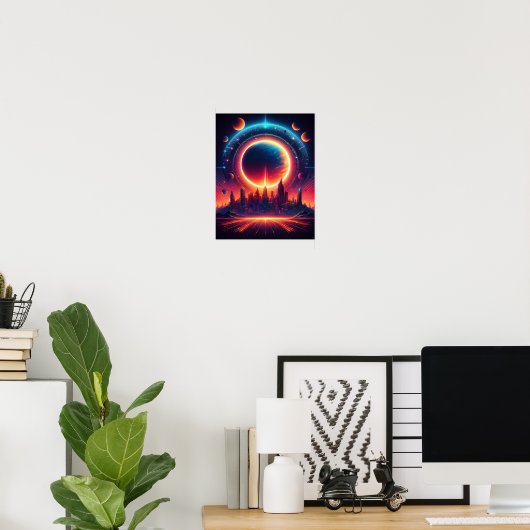 Eclipse Overdrive Poster (Heimbüro)