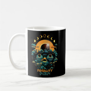 Eclipse-Phasen Gesamtsolarausstoß 2024 Gesamtwert Kaffeetasse