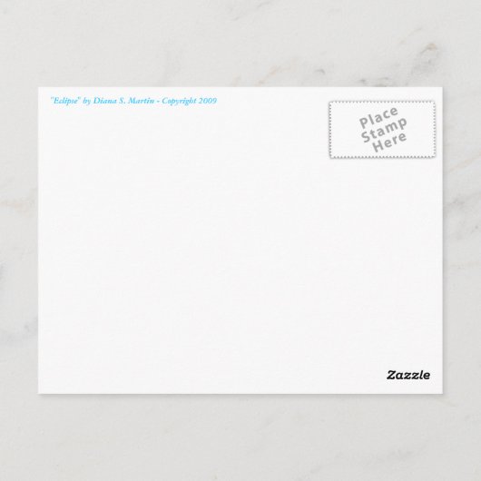 Eclipse Postkarte (Rückseite)