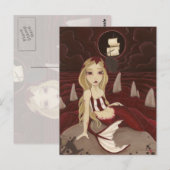Eclipse - Postkarte Mermaid (Vorne/Hinten)