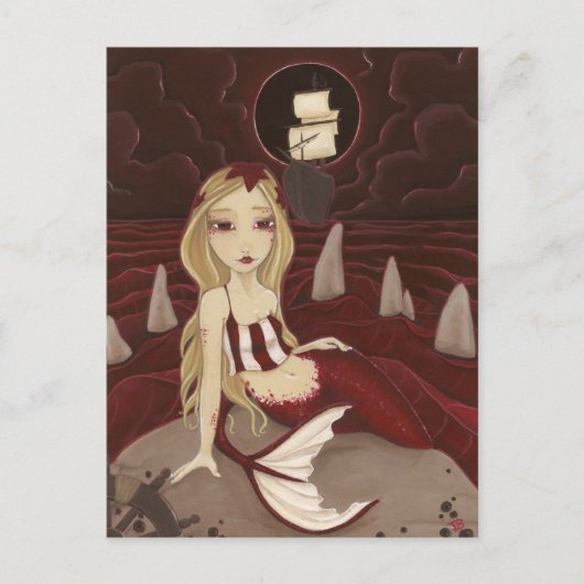 Eclipse - Postkarte Mermaid (Vorderseite)