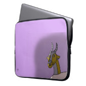 Eclipse RPG-Drache Charakter Purpur-Ästhetik  Laptopschutzhülle (Vorderseite Links)