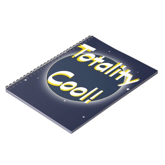 Eclipse Totality Cool! Notizblock (Linke Seite)