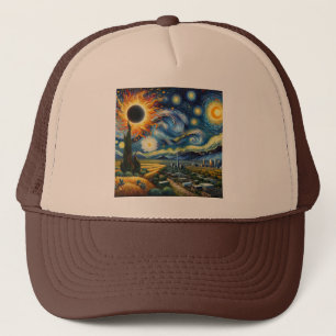 Eclipse über Texas Cap Truckerkappe
