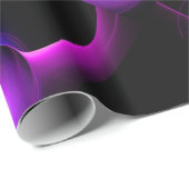 ECLIPSE Vibranly Blue Lila Black Geschenkpapier (Rolleneckpunkt)