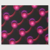 ECLIPSE Vibransia, Rosa, Rot, Schwarz Geschenkpapier (Flach)