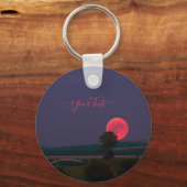 Eclipse View Monogramm Schlüsselanhänger (Vorderseite)