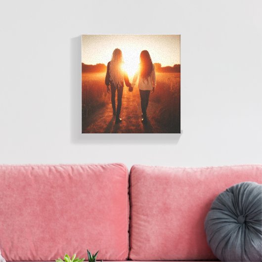 Eclipse von uns leinwanddruck (Insitu (Wohnzimmer))