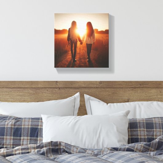 Eclipse von uns leinwanddruck (Insitu (Schlafzimmer))