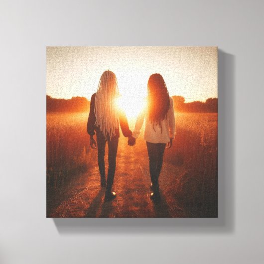 Eclipse von uns leinwanddruck (Vorderseite)